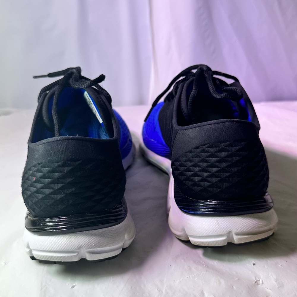 Under Armour Royal Blue and Black Men's Running Sneakers - Picture 6 of 9
